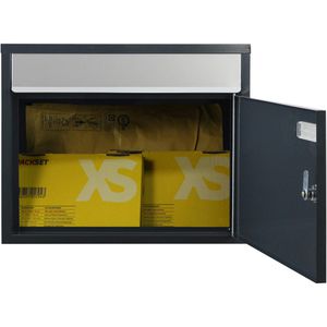 Produktbild für Briefkasten SafePost 91056 ScanPro 910, anthrazit, aus Stahl