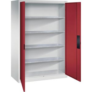 Werkzeugschrank CP-Möbel 8932-052, aus Metall, grau / rot