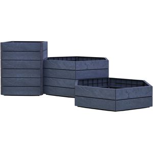 Produktbild für Hochbeet Garantia Ergo Vario 3 Stone, Kunststoff