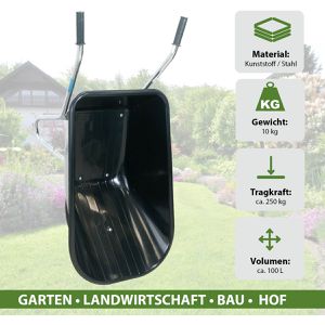 Produktbild für Schubkarre Trutzholm 41820, Tragkraft 250 kg