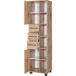 Produktbild für Badschrank Schildmeyer Milan 701090, mit 4 Füßen, eiche