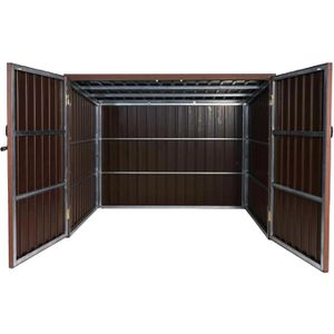 Produktbild für Müllcontainerbox Mendler HWC-J29, 213 x 172 x 160 cm