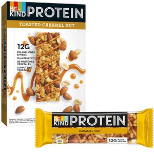 BE-KIND Proteinriegel Protein Toasted Caramel Nut, je 50g, 12 Riegel