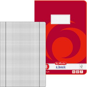 Schulheft Herlitz 340281 x-book, ab 5. Klasse, A4