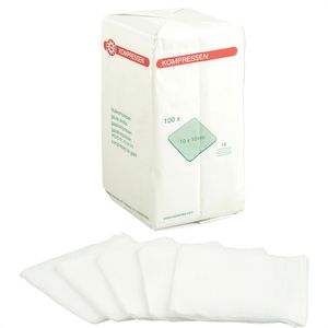 Mullkompressen Nobamed 857110, aus Baumwolle, unsteril