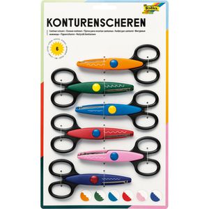 Kinderschere Folia 799/6, 6er-Set, 14,5cm