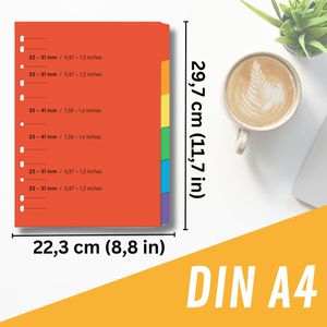 Produktbild für Register perfect-line A4, blanko