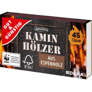 Streichhölzer Gut&Günstig TM-100, aus Espenholz, 10 cm