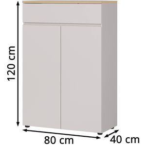 Produktbild für Aktenschrank Germania Lissabon, 4265-654 aus Holz