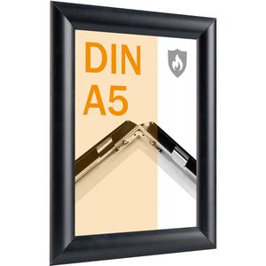 Produktbild für Klapprahmen Böttcher-AG Brandschutz B1, 25 mm Profil, DIN A5