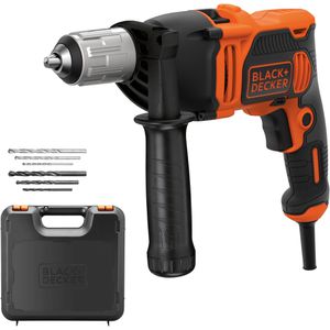 Produktbild für Schlagbohrmaschine Black+Decker BEH850K-QS, Netzbetrieb, 850 W