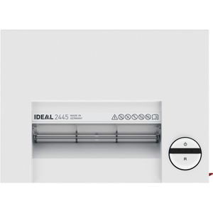 Produktbild für Aktenvernichter Ideal 2445 SMC, 24457111, weiß, mit Rollen