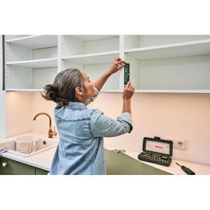 Produktbild für Wasserwaage Bosch 0603663J00, UniversalWallLevel, mit Laser