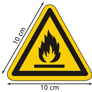 Produktbild für Hinweisschild Abtec ISO 7010 W021, Kunststoff