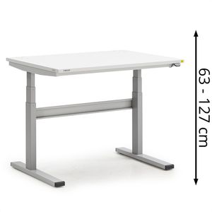 Produktbild für Arbeitstisch Treston TED811-49, elektrisch höhenverstellbar