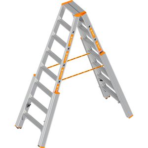 Stehleiter Layher Topic 1062, beidseitig begehbar
