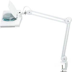 Lupenleuchte Maul Maulvitrum, 195 x 157 mm Glaslinse, LED