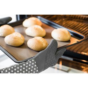 Produktbild für Ofenhandschuh Wenko Topfhandschuhe, 210272100, grau