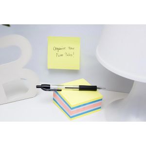 Produktbild für Haftnotizen D.RECT Super Sticky Notes Mango, 110626, neon