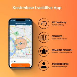 Produktbild für GPS-Tracker Trackilive EverFind, 4G SIM, ohne Abo