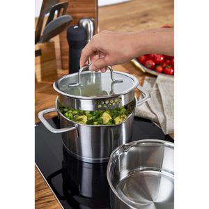 Produktbild für Topfset Zwilling TrueFlow 66920-004, Edelstahl