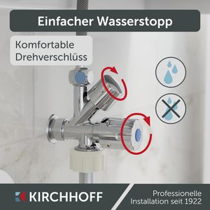 Produktbild für Eckventil Kirchhoff Universal 98480090, aus Messing