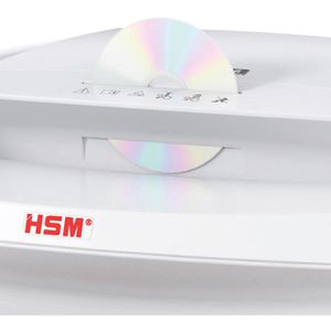 Produktbild für Aktenvernichter HSM Securio B35, 1921111, weiß, mit Rollen