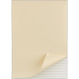 Produktbild für Briefpapier Rössler-Papier Bütten ivory, A4
