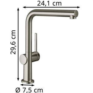 Produktbild für Küchenarmatur hansgrohe Talis M54, Edelstahl