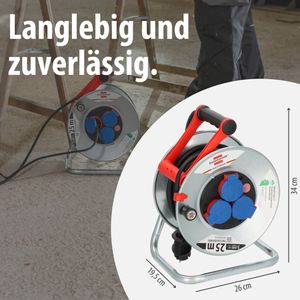 Produktbild für Kabeltrommel Brennenstuhl Garant S Bremaxx, 25m