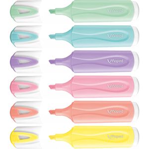 Produktbild für Textmarker Maped Fluo Peps, 6 Stück