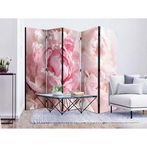 Produktbild für Paravent Artgeist Sweet Peonies, innen, 5-teilig