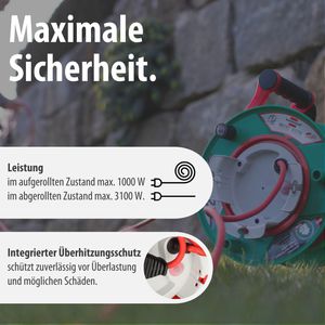 Produktbild für Kabeltrommel Brennenstuhl Garant G Bretec, 23 + 2m