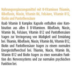 Produktbild für Vitamin-B Raab-Vitalfood Komplex, 90 Kapsel