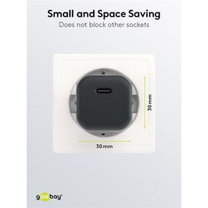 Produktbild für USB-Ladegerät Goobay Nano 65403, 20 Watt