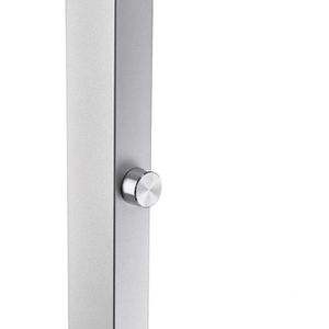 Produktbild für Stehlampe Alco 9080-1, LED, silber, 195 cm