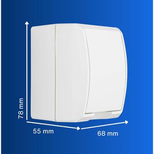 Produktbild für Steckdose REV-Ritter AquaForm, IP44, Aufputz