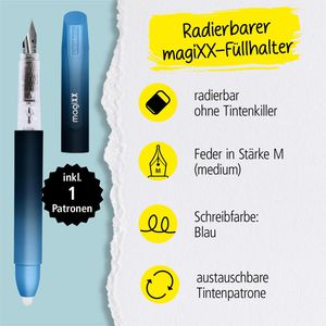 Produktbild für Füller Online magiXX Deeop Ocean, Feder M