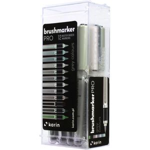 Produktbild für Brush-Pen karin 27C6 BrushmarkerPRO Grey Colours