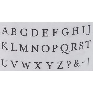 Produktbild für Motivstempel Rico-Design ABC, 2 x 2cm