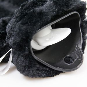 Produktbild für Wärmflasche Hugo-Frosch Klassik Tierfelloptik, 1,8 Liter