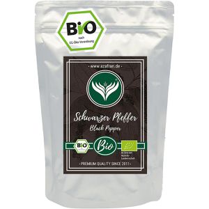 Pfeffer Azafran Premium Qualität, ganze Körner, schwarz, BIO