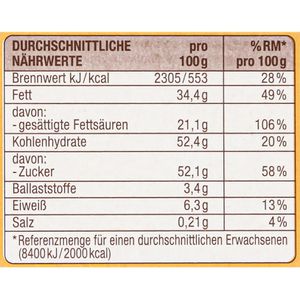 Produktbild für Tafelschokolade Gut&amp;Günstig Kaffee trifft Sahne