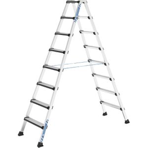 Produktbild für Stehleiter Zarges Comfortstep B, 41437, beidseitig begehbar