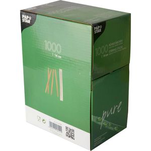 Produktbild für Rührstäbchen Papstar 87858 pure, Einweg
