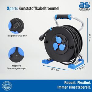 Produktbild für Kabeltrommel as-Schwabe 23625 Xperts, 50m