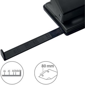 Produktbild für Locher VON-Leitz 50200095, schwarz