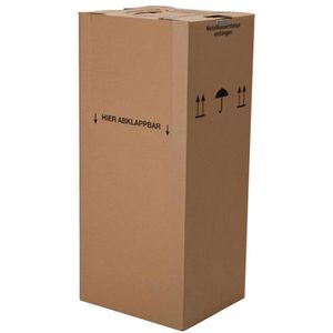 Produktbild für Umzugskartons BB-Verpackungen Kleiderbox, 2-wellig