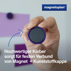 Produktbild für Magnete Magnetoplan Ergo Medium, violett