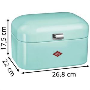 Produktbild für Brotkasten Wesco Grandy Medium, Stahlblech